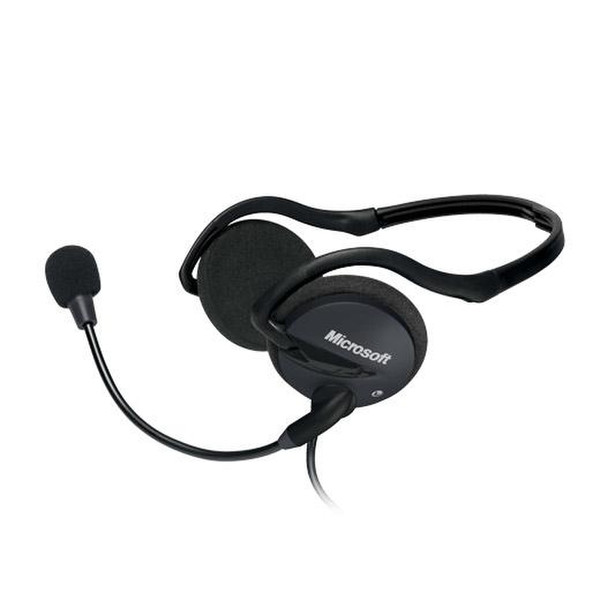 Microsoft LifeChat LX-2000 Binaural Black headset