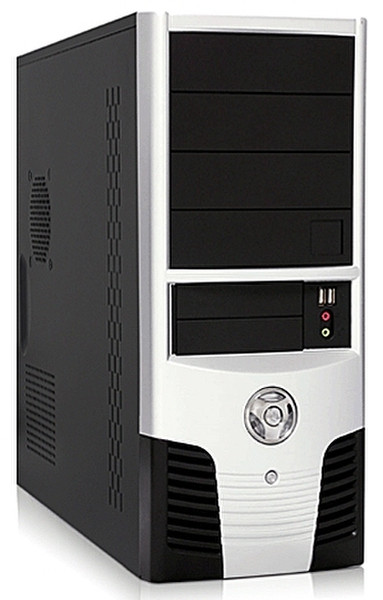 Foxconn TLA-624 Midi-Tower Black,Silver computer case
