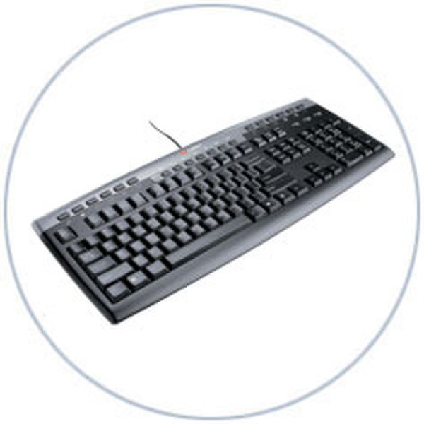Labtec Media Keyboard - Teclado PS/2 Schwarz Tastatur