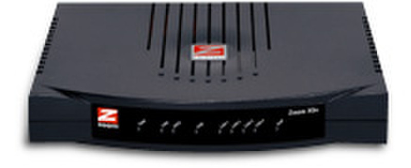 Zoom 5565 X5v Modem w/ bundled Global Village service Black wireless router