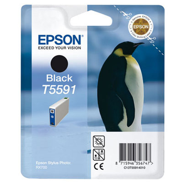 Epson T5591 Cartridge 520pages Black