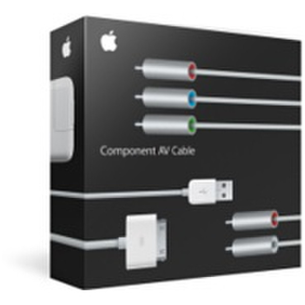 Apple Component AV Cable Белый компонентный (YPbPr) видео кабель