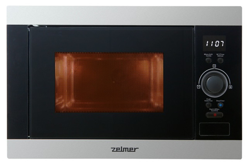 Zelmer ZKM 2511 EN 25л 900Вт Нержавеющая сталь микроволновая печь
