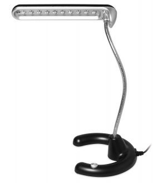 Media-Tech MT5036 Черный, Cеребряный настольная лампа