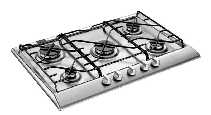 Indesit IP 750 S IX Встроенный Gas hob Нержавеющая сталь плита