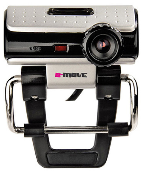 B-Move BH-W01 5MP USB 2.0 Schwarz, Silber Webcam