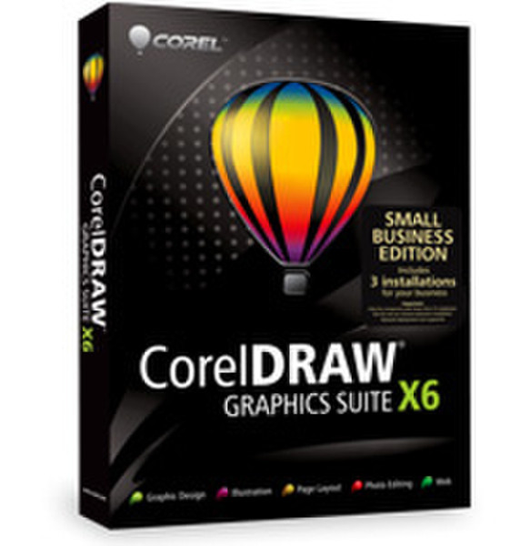 Corel CorelDRAW Graphics Suite X6 - Small Business Edition