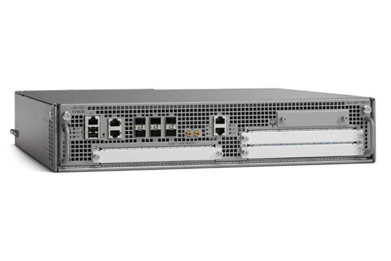 Cisco ASR 1002-X 2U Серый шасси коммутатора/модульные коммутаторы