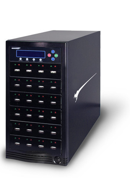 Kanguru U2D2-23 USB flash drive duplicator Черный дупликатор носителей информации