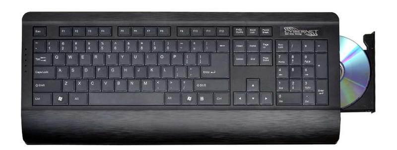 Cybernet Keyboard Computer Черный
