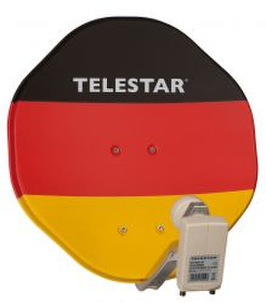 Telestar AluRapid 45 2 Black,Red,Yellow satellite antenna