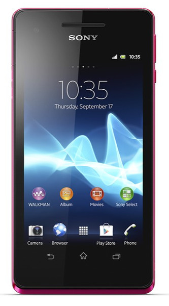 Sony Xperia V 8ГБ Розовый