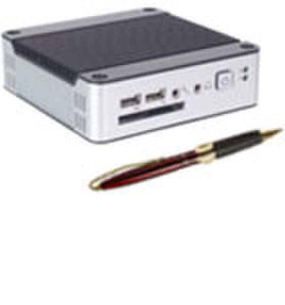 Netvoyager Neterm LX1000 - DTS - 200 MHz - RAM 128 MB - no HDD - PhoenixOS - Monitor : none 0.2ГГц 500г Черный, Cеребряный тонкий клиент (терминал)