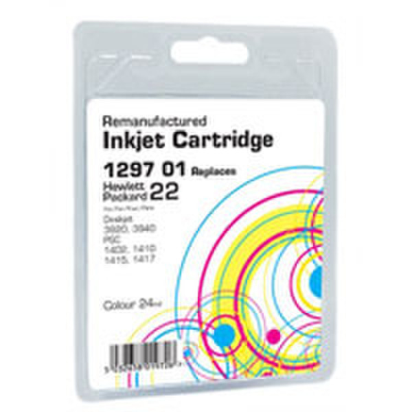 ROLINE Inkjet Cartridge 20ml Colour cyan,magenta,yellow ink cartridge