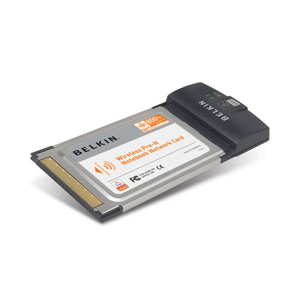 Belkin Wireless Pre-N Notebook Network Card 108Mbit/s Netzwerkkarte