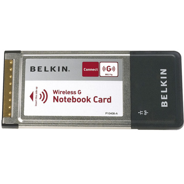Belkin Wireless G Notebook Card Schnittstellenkarte/Adapter