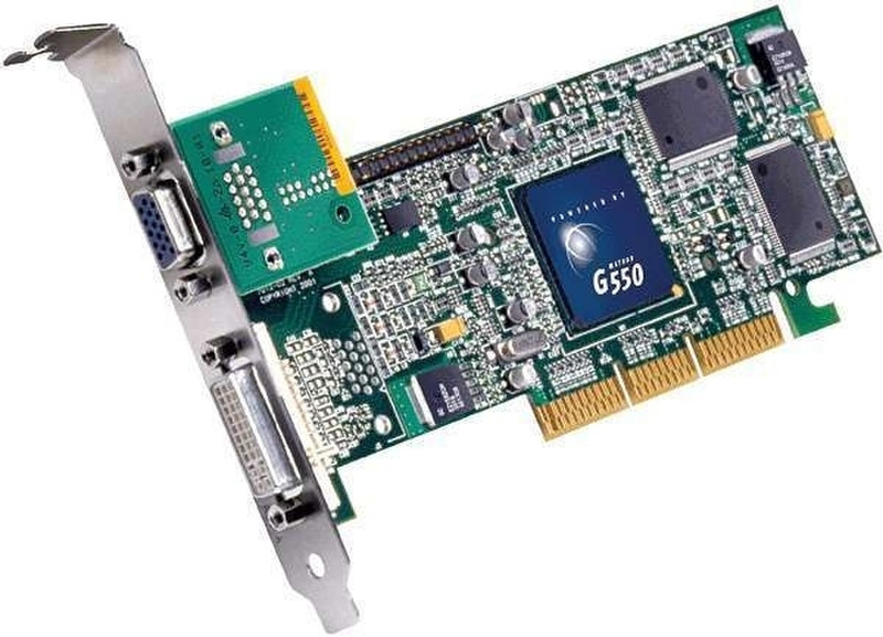 Matrox G55+MDHA32DSF GDDR graphics card