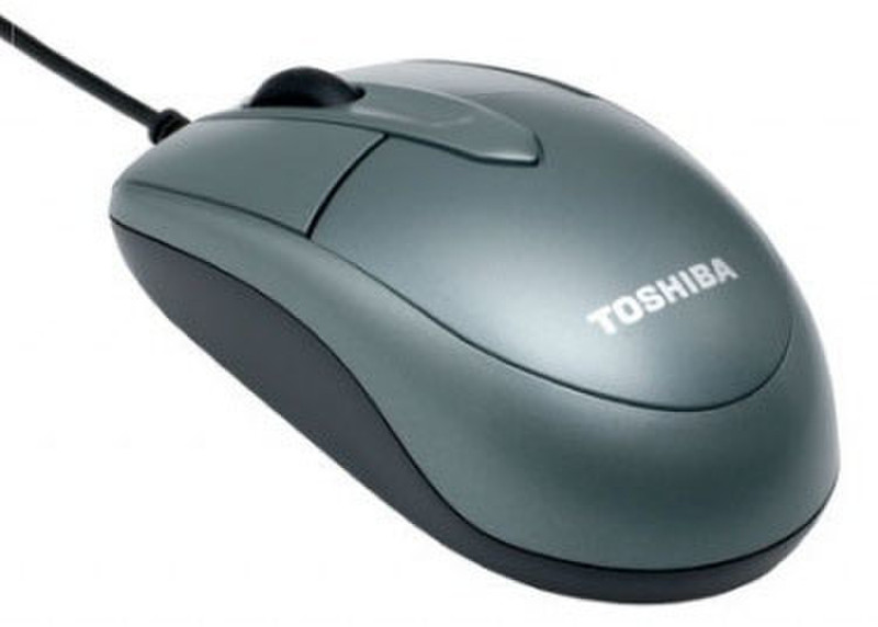 Toshiba compact optical mouse - gray colour; standard product;