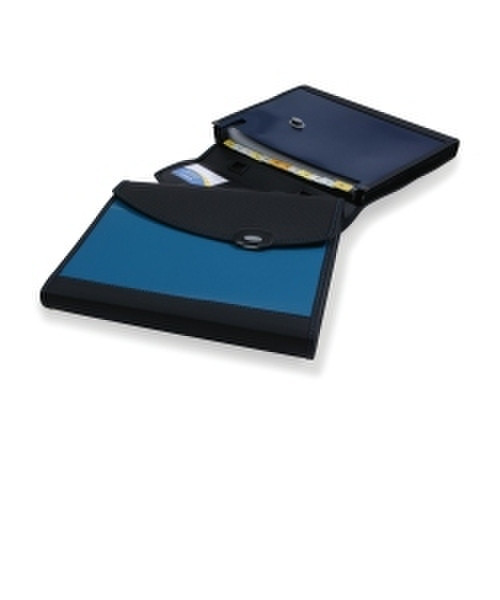 Rapesco 13 Part Designer Expanding File Полипропилен (ПП) Синий обложка с зажимом