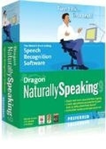 Nuance Dragon NaturallySpeaking Preferred 9, 5 - 50u