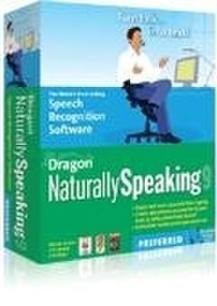 Nuance Dragon NaturallySpeaking Preferred 9, 501 - 1000u