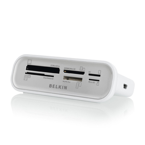 Belkin Universal Media Reader Белый устройство для чтения карт флэш-памяти