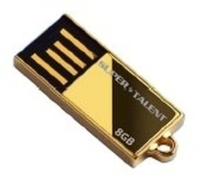 Super Talent Technology USB Stick 8192MB Pico-C Gold 8GB USB-Stick