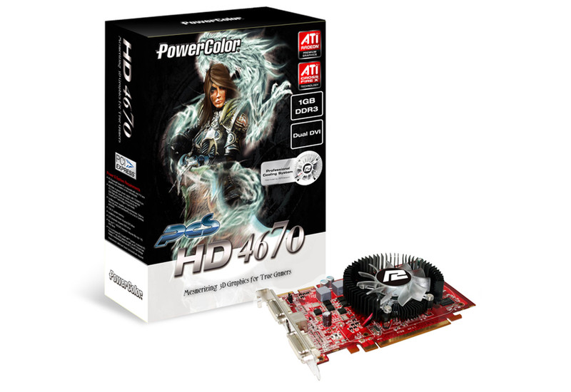 PowerColor Radeon HD 4670 1024MB 1ГБ GDDR3