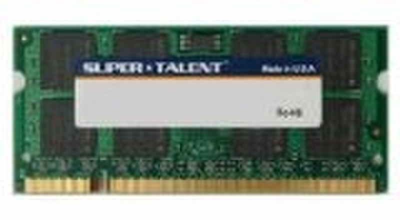 Super Talent Technology 2GB DDR2 PC2-5300 SC Kit 2GB DDR2 667MHz memory module