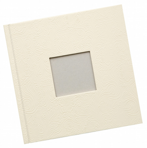 HP Ivory Floral Leather Album Covers-12 x 12 in Fotoalbum