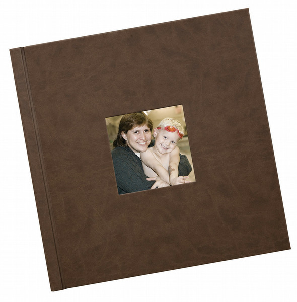 HP Brown Leather Album Covers-12 x 12 in photo album
