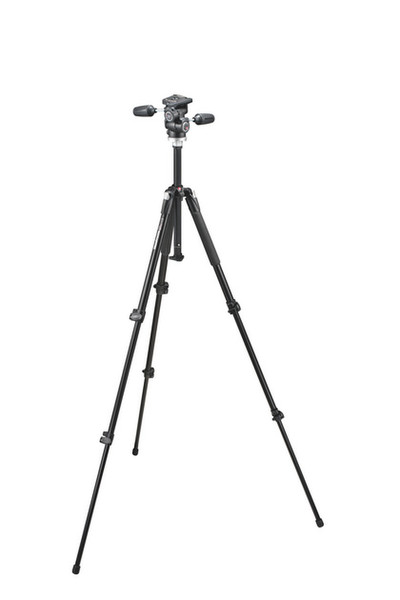 Manfrotto 190XB,804RC2 ALU TRIPOD BLK W/804RC2 HEAD Черный штатив