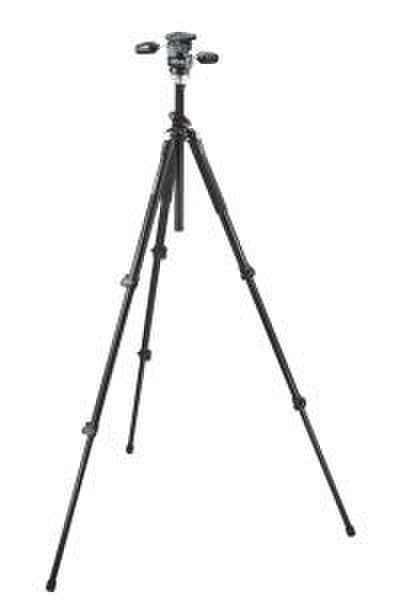 Manfrotto 055XPROB,804RC2 PRO TRIPOD BLK W/804RC2 HD Schwarz Stativ