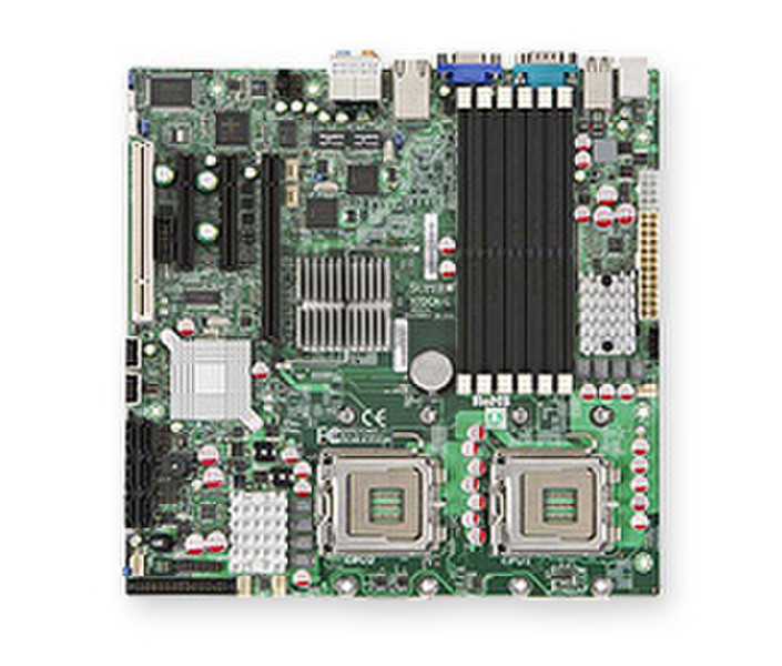 Supermicro X7DCA-L Intel 5100 Socket J (LGA 771) Микро ATX материнская плата для сервера/рабочей станции