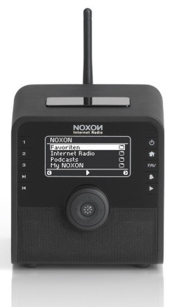 Terratec NOXON iRadio Cube Tragbar Schwarz Radio