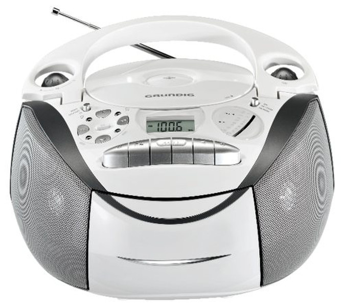 Grundig RRCD 2700 MP3 Portable CD player Weiß