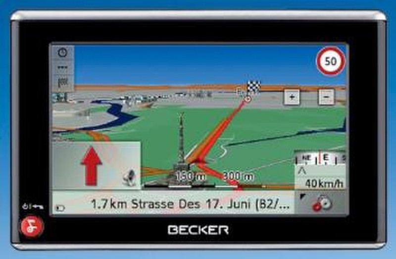 Becker Traffic Assist Z 201 Handheld LCD 168g navigator
