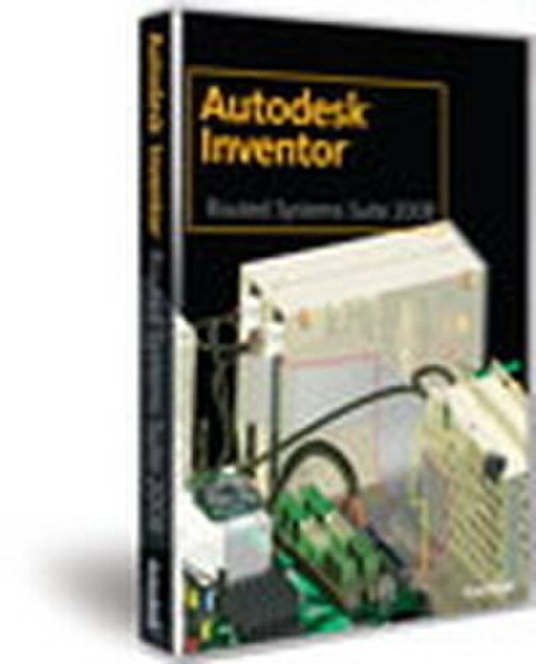 Autodesk Inventor Routed Systems Suite 2008, 1 user, with BOX, German