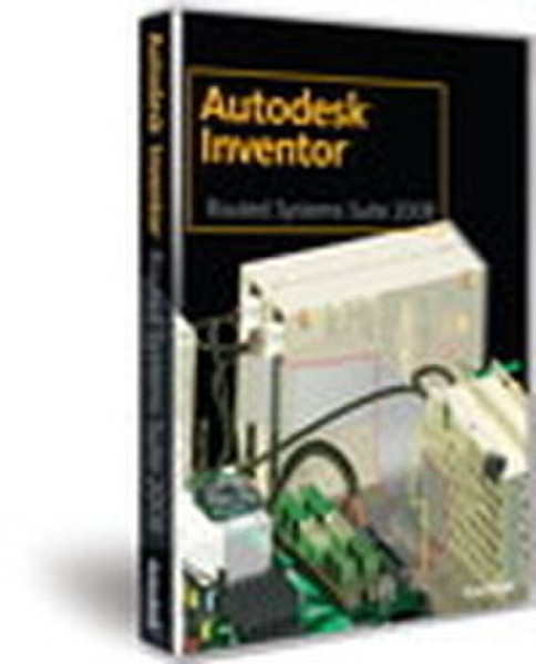 Autodesk Inventor Routed Systems Suite 2008, Legacy programm, 1 user, with BOX, German