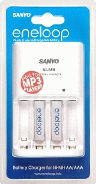 Sanyo Eneloop Standard Charger Set + 2AAA batteries