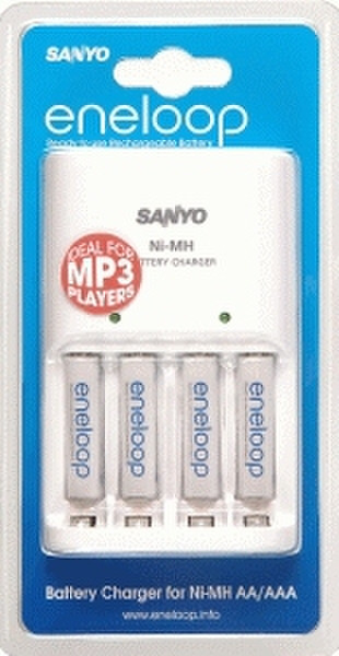 Sanyo Eneloop Standard Charger Set + 4AAA batteries