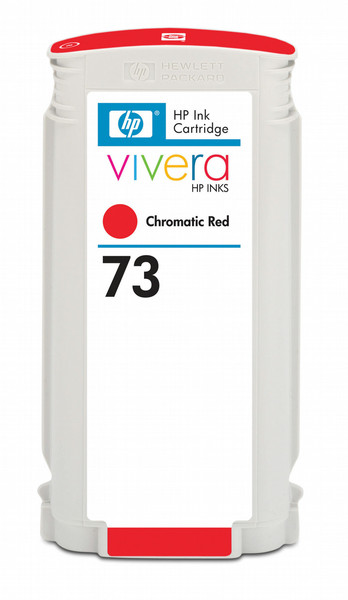 HP 73 130-ml Chromatic Red DesignJet Ink Cartridge