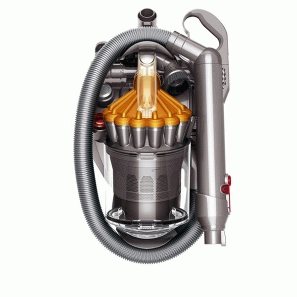 Dyson DC 23 ALL CLEAN Cylinder vacuum cleaner 2L 1400W Orange,Stainless steel