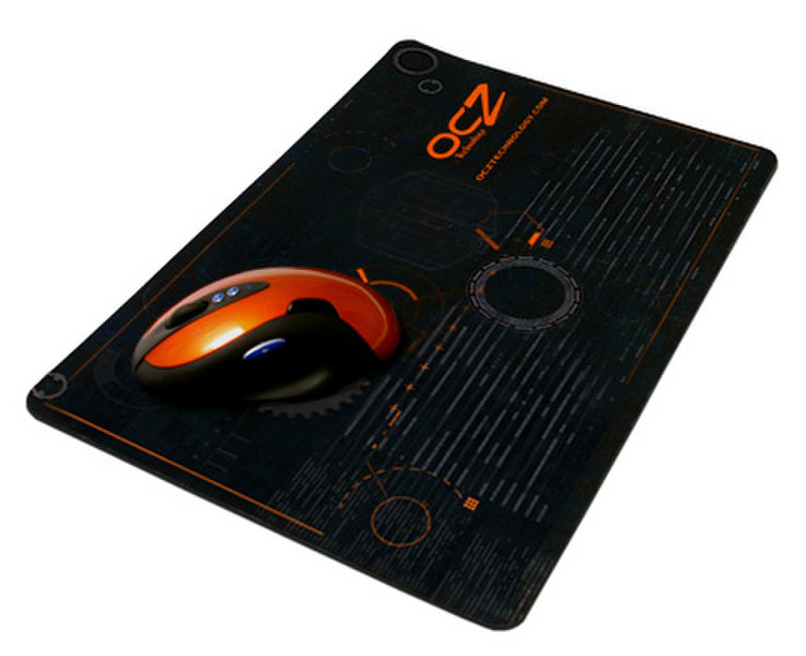 OCZ Technology Behemoth Regulator Mousepads Black mouse pad