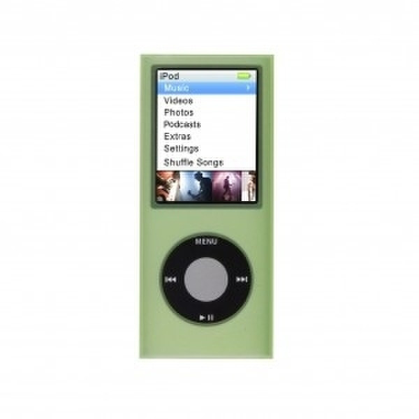 Logic3 Silicon Case for iPod nano 4G, Green Зеленый