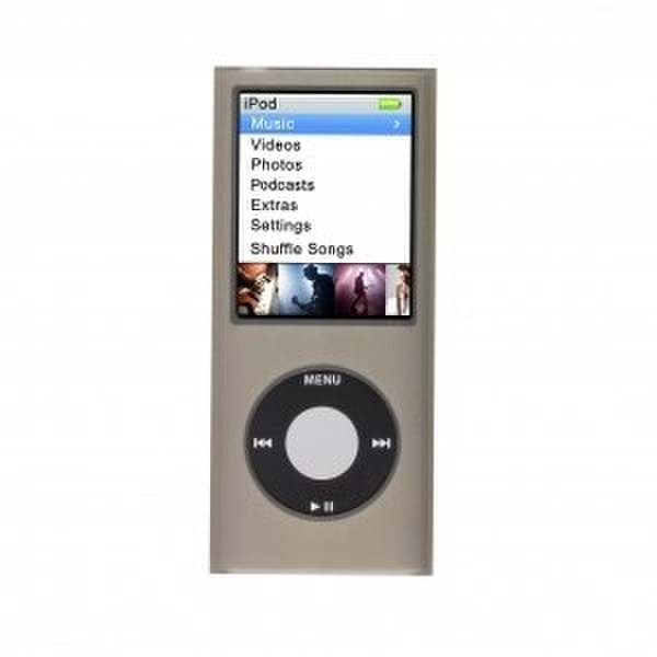 Logic3 Silicon Case for iPod nano 4G, Graphite Серый