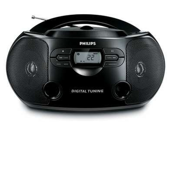 Philips CD-soundmachine AZ1326 MP3 Dynamic Bass Boost Portable CD player Черный