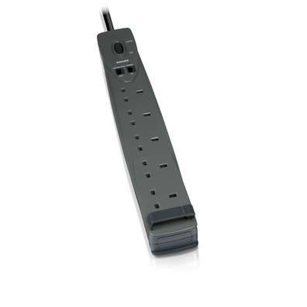 Philips Surge protector SPN6500 Household appliance 5 outlets 5AC outlet(s) 1m Black surge protector