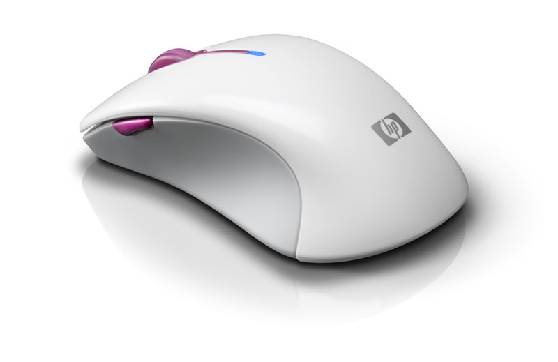 HP Wireless Comfort Special Edition Mouse Беспроводной RF Оптический Белый компьютерная мышь