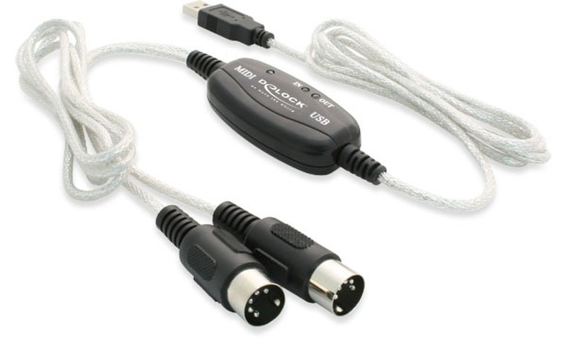 DeLOCK Cable USB 2.0 > Midi male/male 1.8м кабель USB